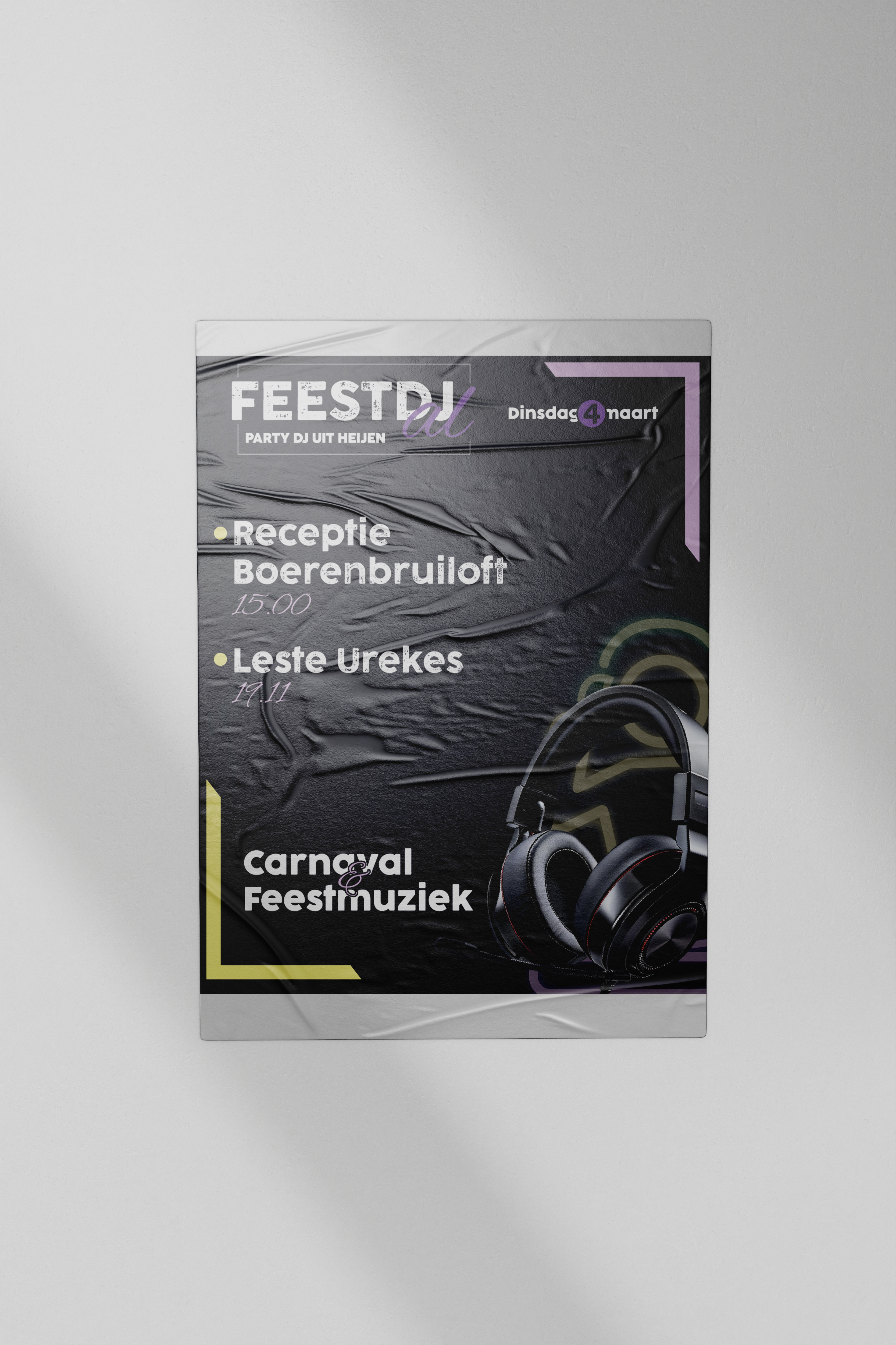 Event Poster - FeestDJ-Al